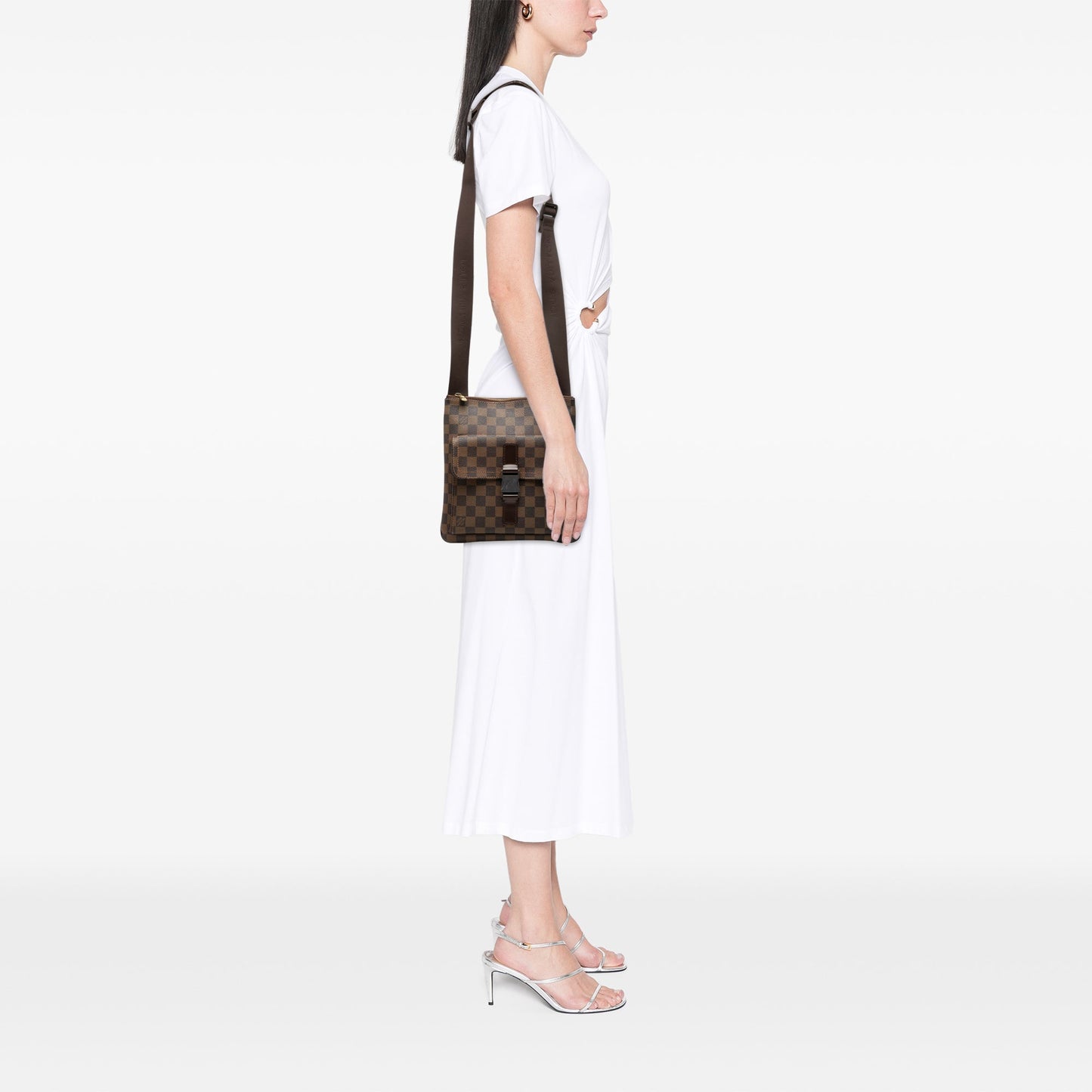 Louis Vuitton Damier Ebene Pochette Melville