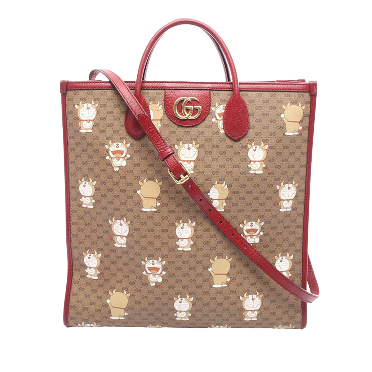 Gucci Micro GG Supreme Doraemon Satchel