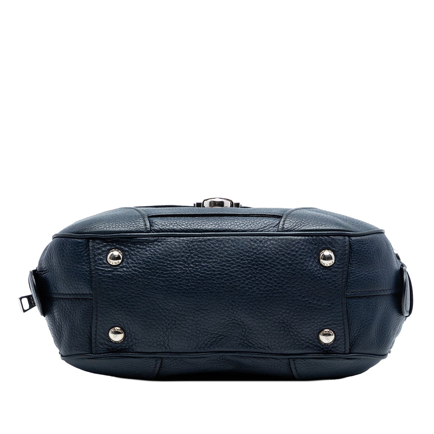 Vitello Daino Front Pocket Boston Bag
