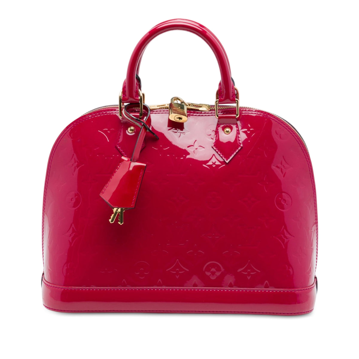 Louis Vuitton Monogram Vernis Alma PM — Pink