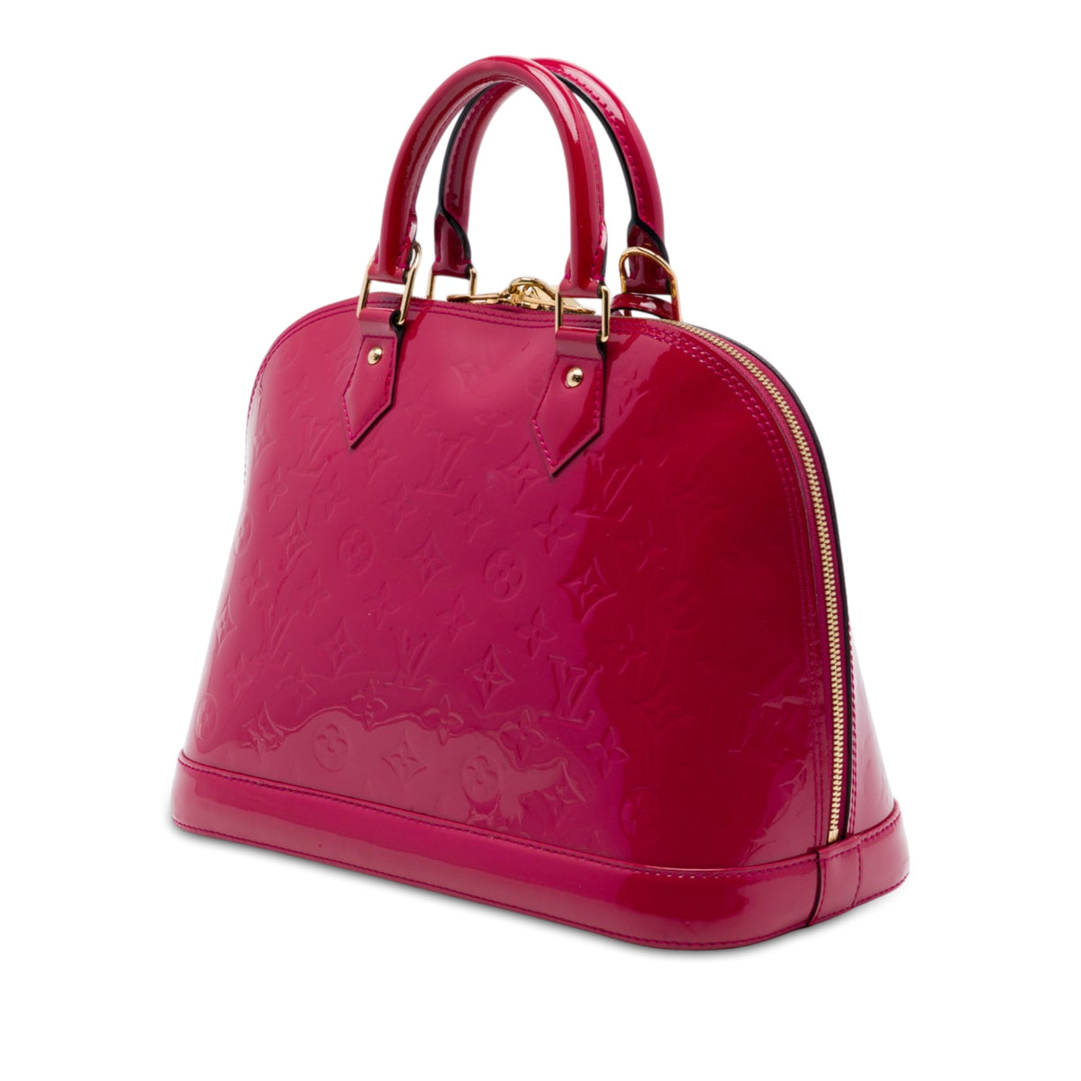 Louis Vuitton Monogram Vernis Alma PM — Pink