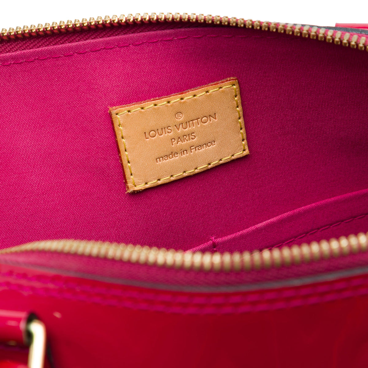 Louis Vuitton Monogram Vernis Alma PM — Pink