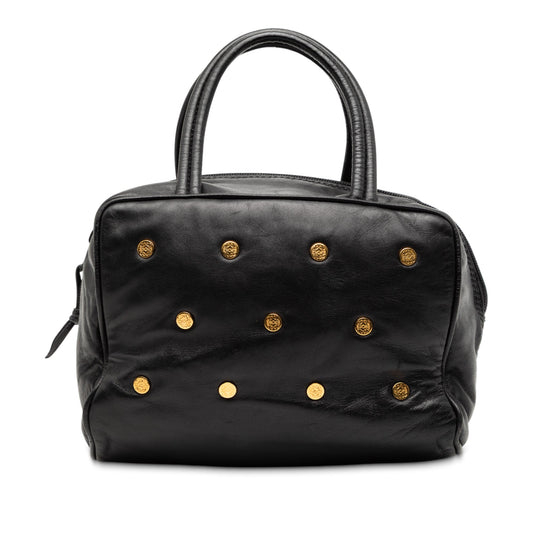 LOEWE Leather Anagram Studs Handbag