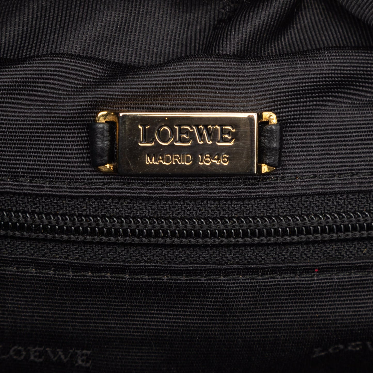 LOEWE Leather Anagram Studs Handbag