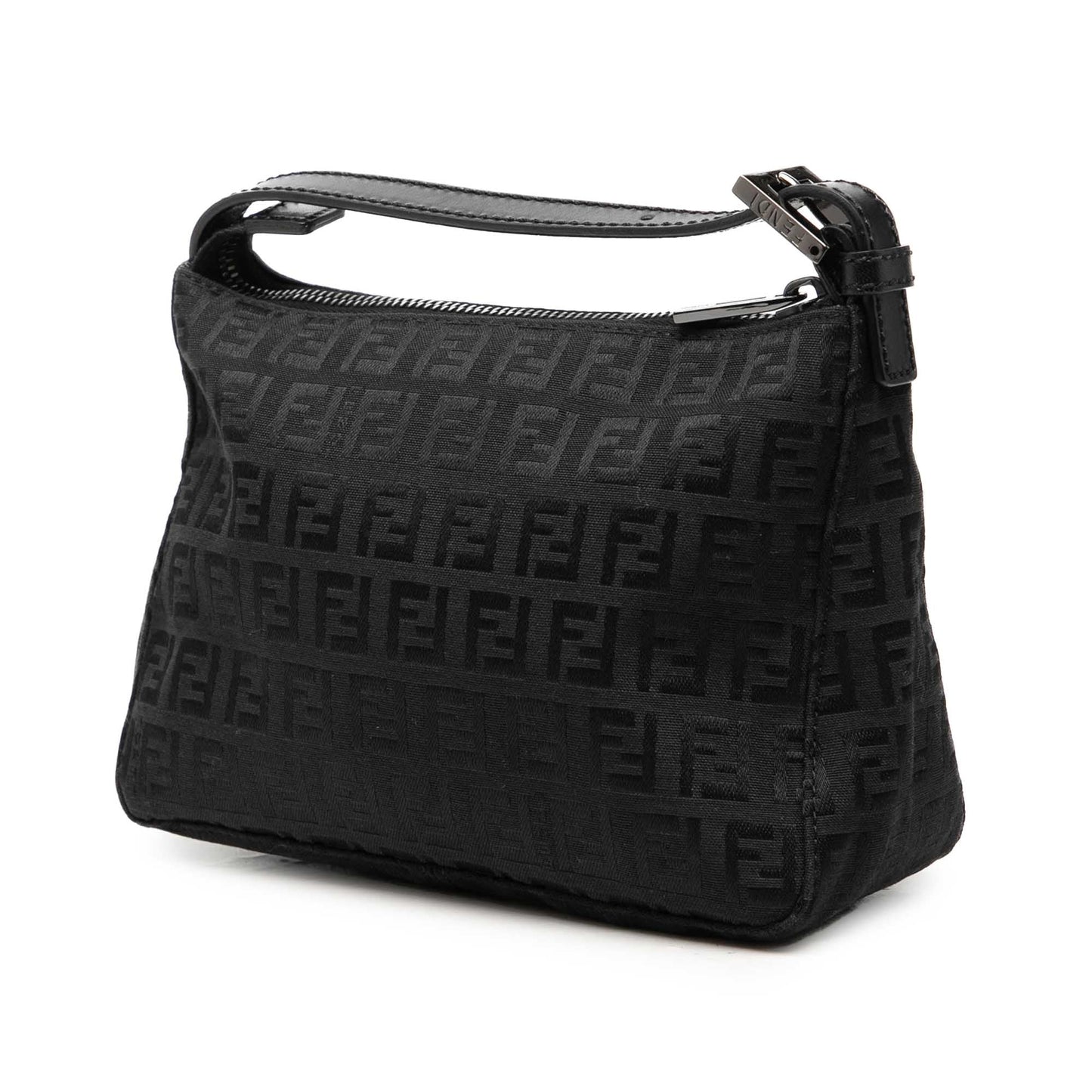 Fendi Zucchino Canvas Handbag