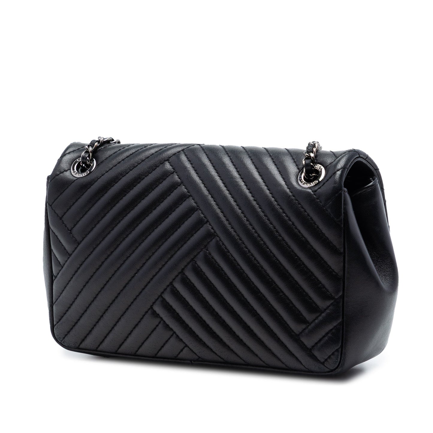 Chanel Small Lambskin CC Crossing Flap
