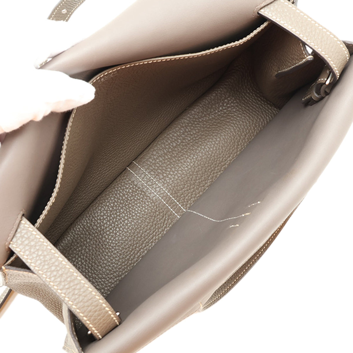 Hermès Clemence Halzan 31 — Brown