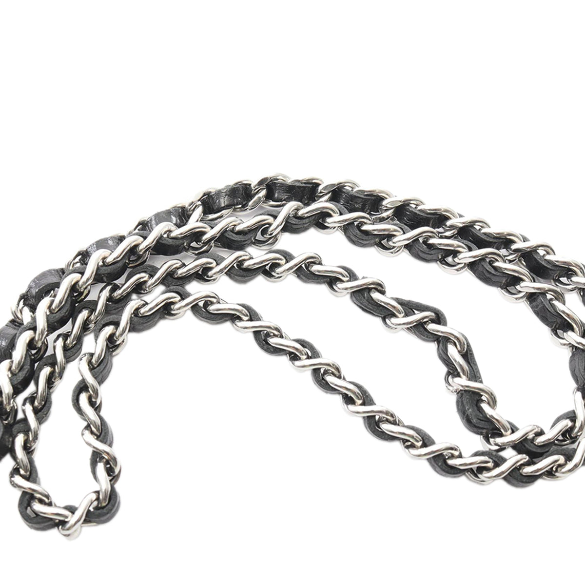 Chanel CC Quilted Caviar Wallet on Chain