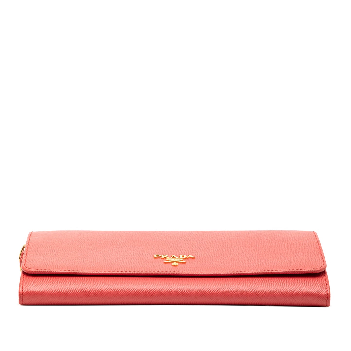 Prada Saffiano Lux Wallet On Chain