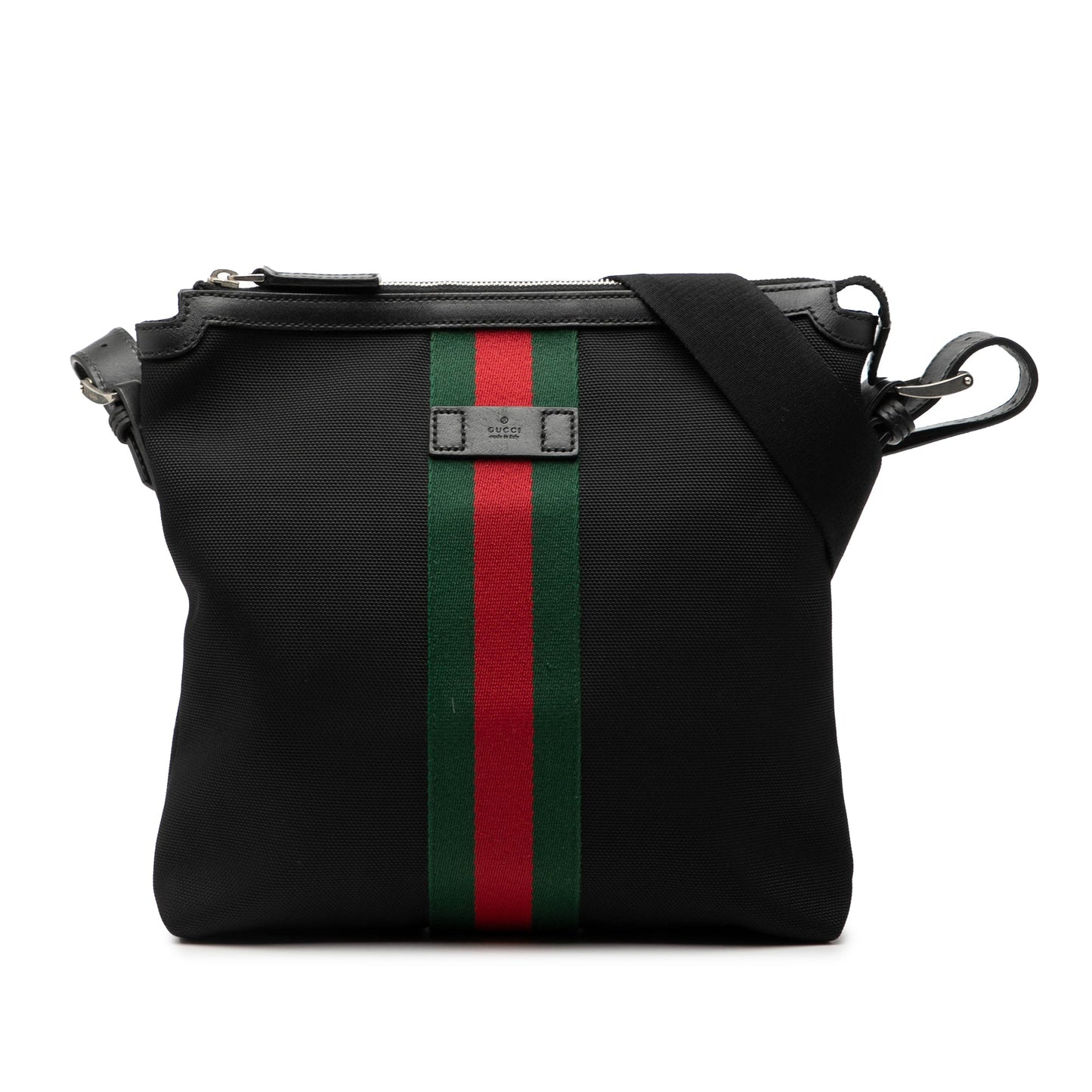 Gucci GG Techno Canvas Web Messenger Bag