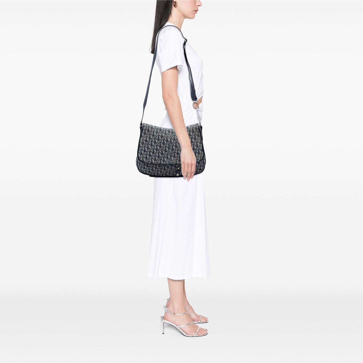 Dior Diorissimo Trotter Canvas Messenger Bag
