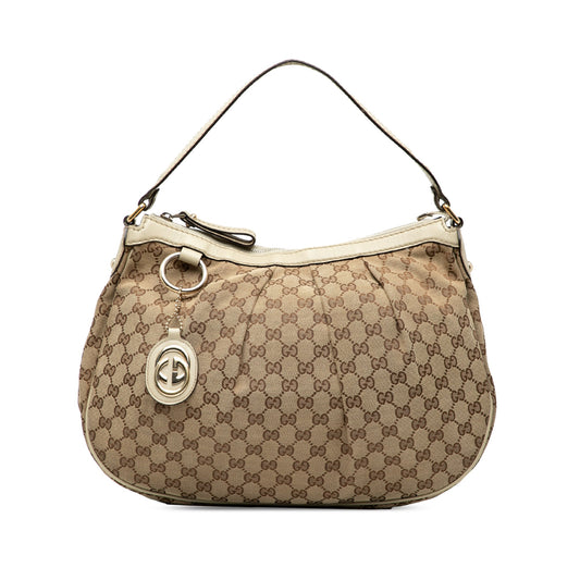 Gucci GG Canvas Sukey Shoulder Bag