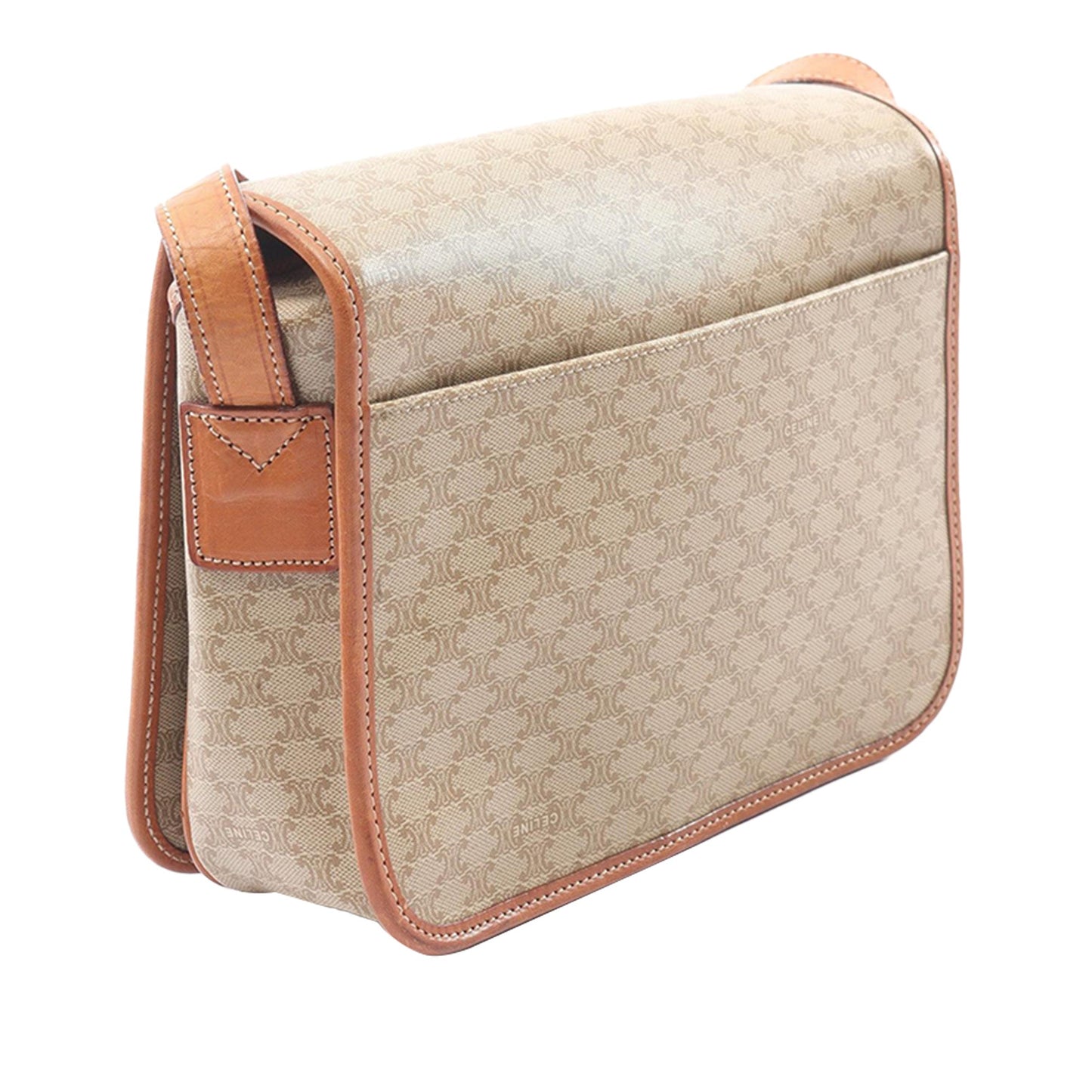Celine Macadam Coated Canvas Crossbody