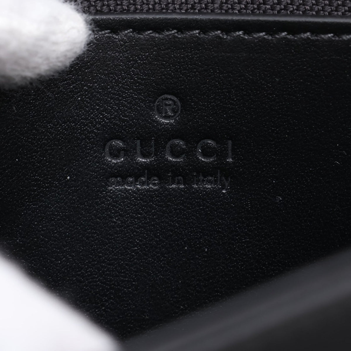 Gucci Small GG Marmont Matelasse Calfskin Monochrome Shoulder Bag — Black