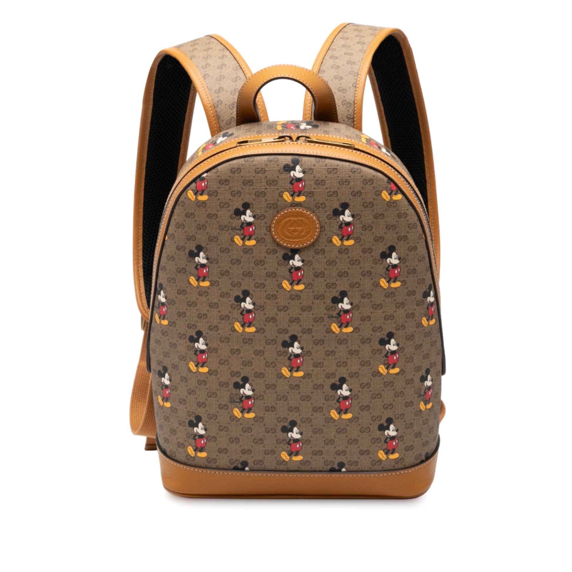 Gucci Disney Small Micro GG Supreme Mickey Mouse Dome Backpack