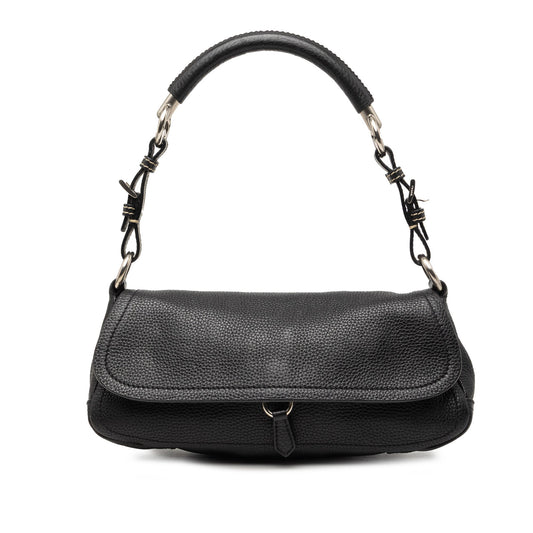 Prada Vitello Daino Flap Shoulder Bag
