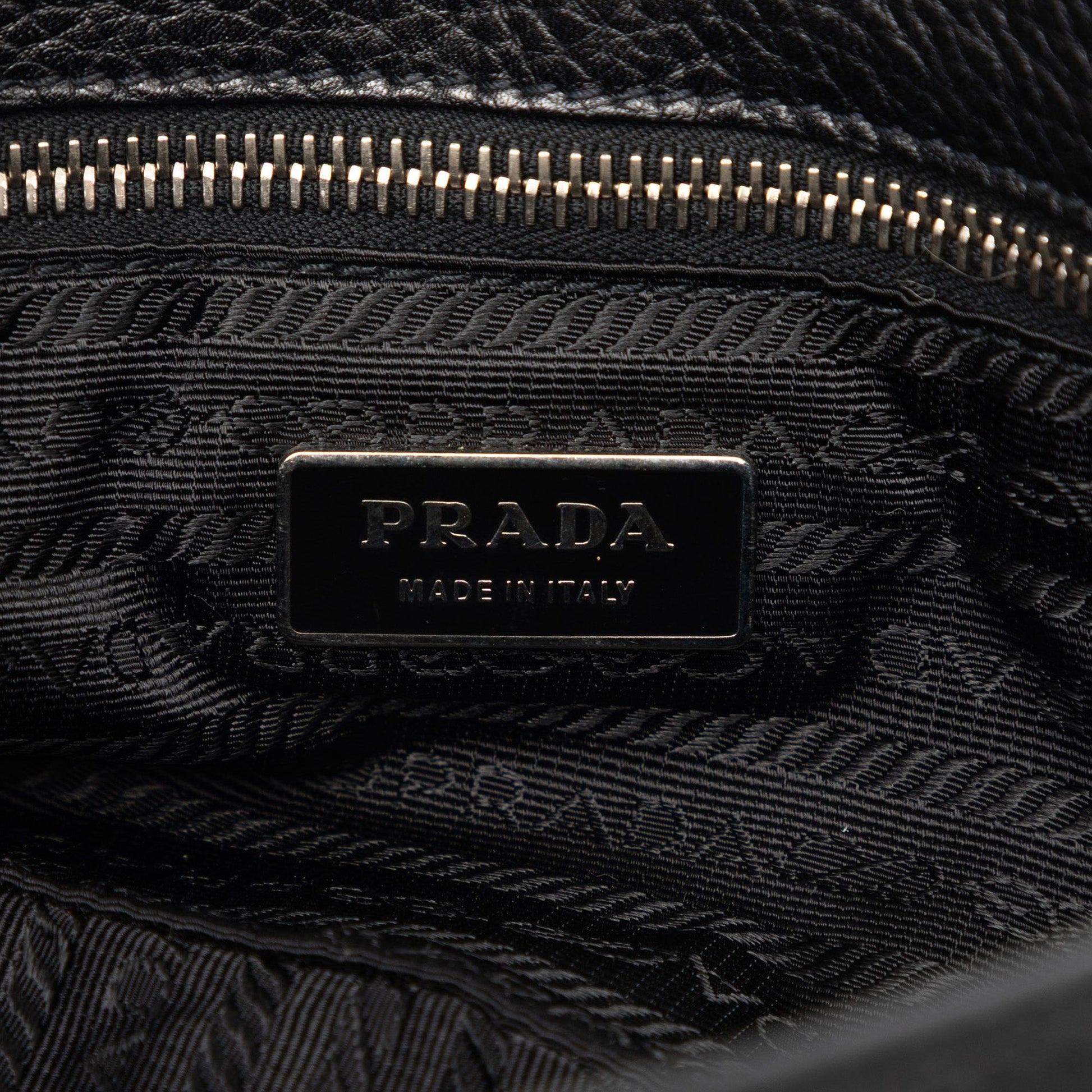 Prada Vitello Daino Flap Shoulder Bag