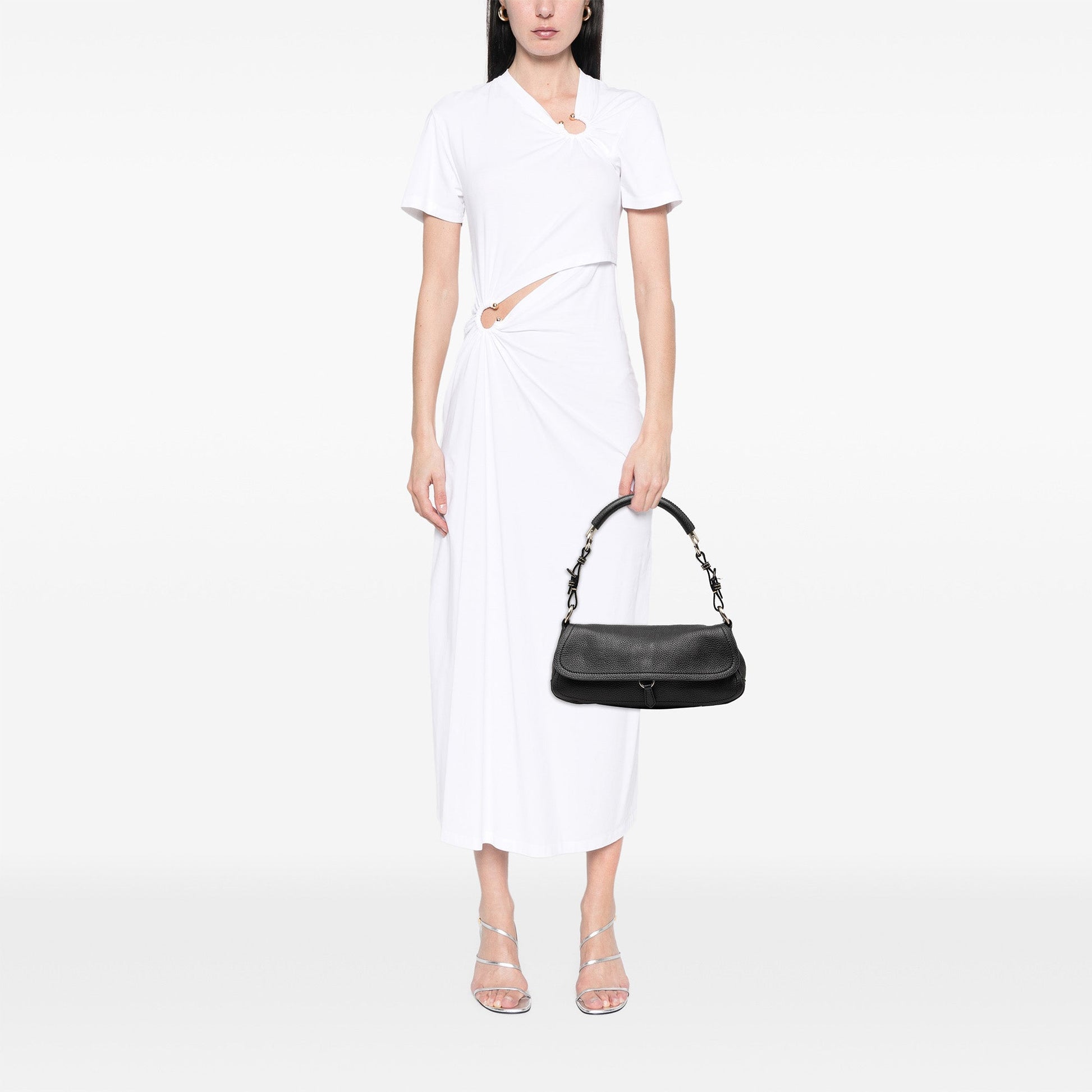 Prada Vitello Daino Flap Shoulder Bag