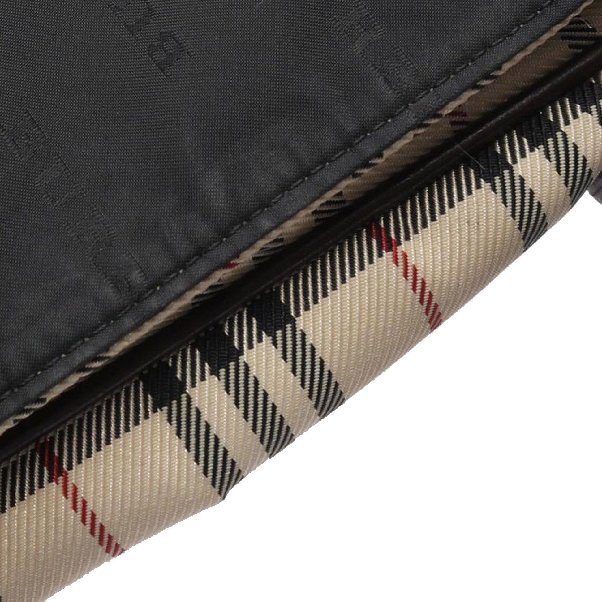 Burberry House Check Canvas Flap Crossbody