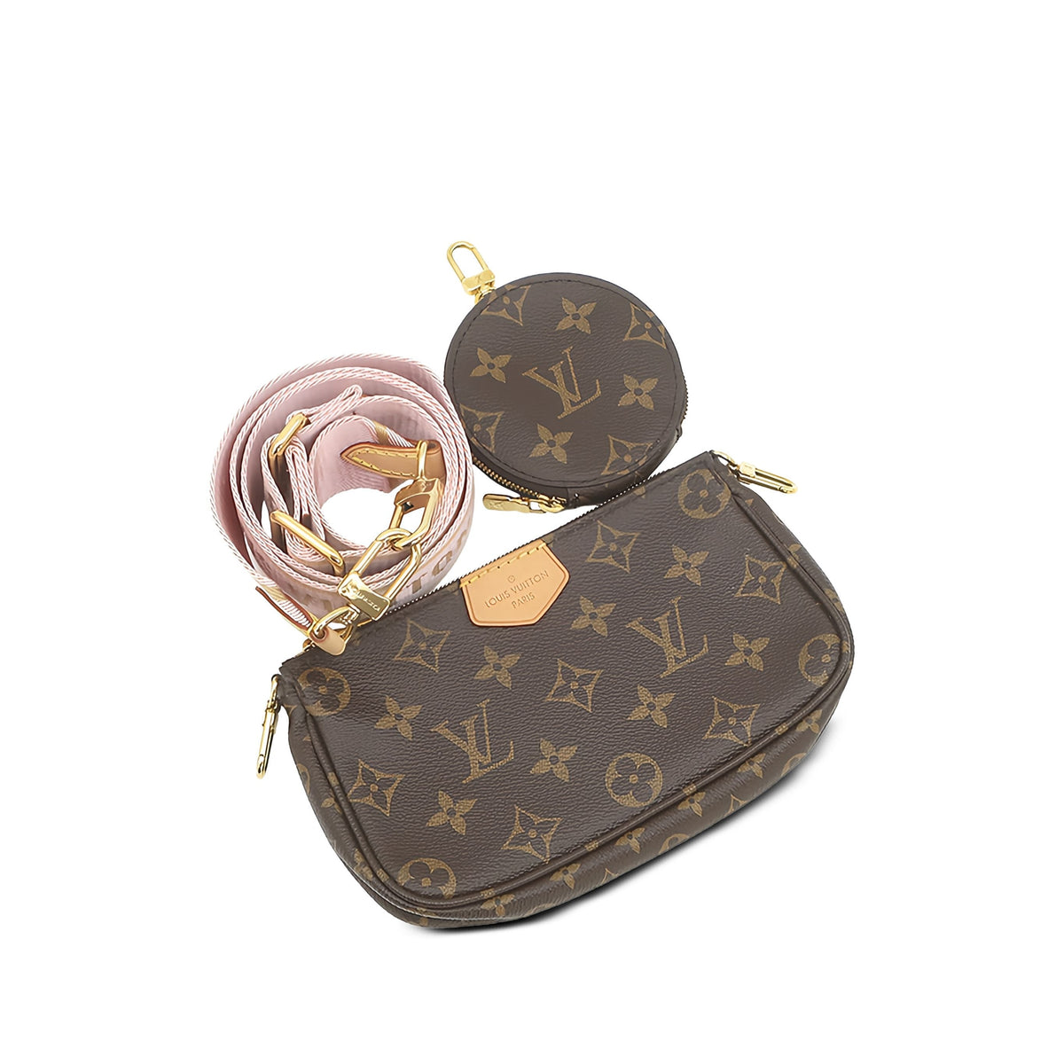 Louis Vuitton Monogram Multi Pochette Accessoires — Brown
