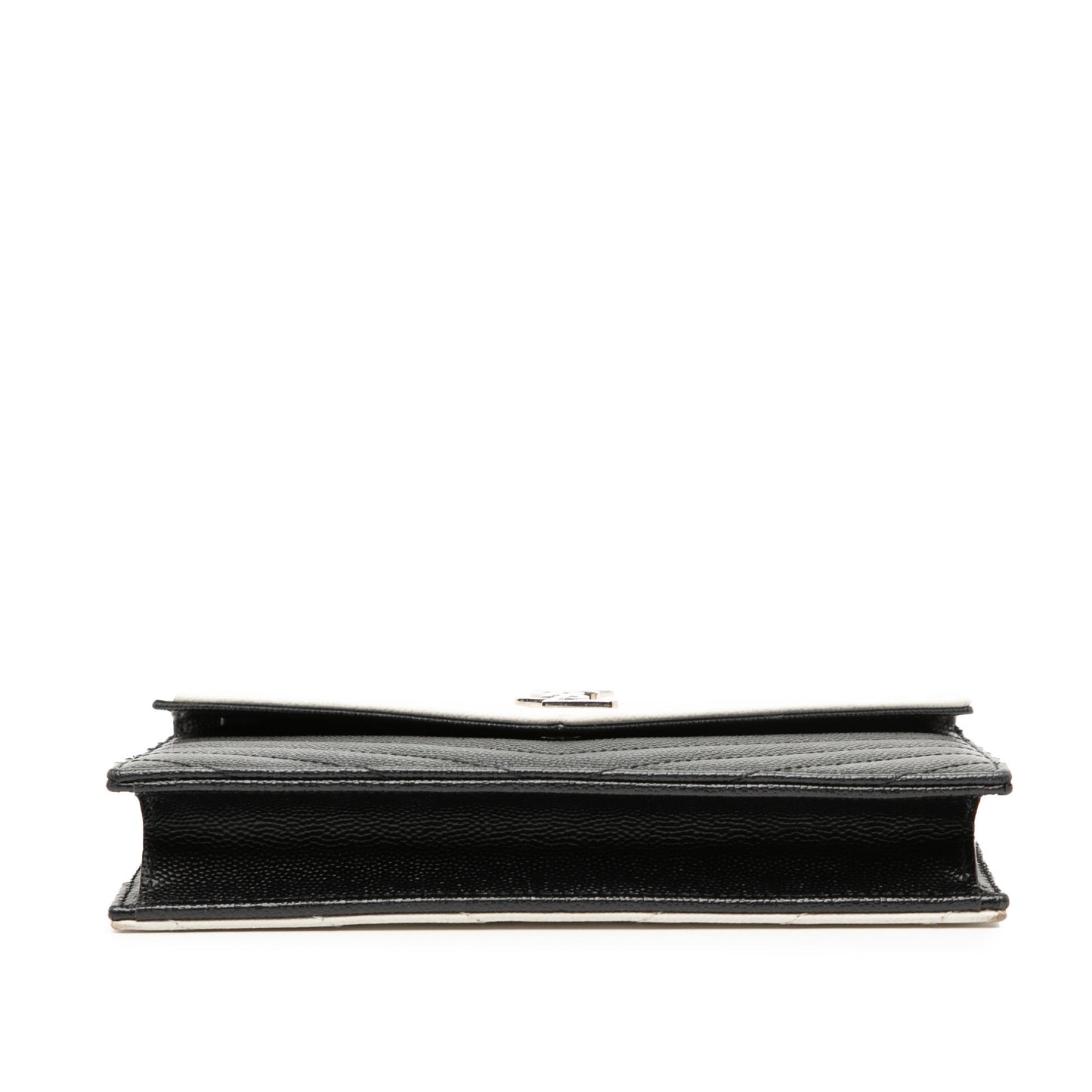 Bicolor Grain De Poudre Cassandre Envelope Chain Wallet