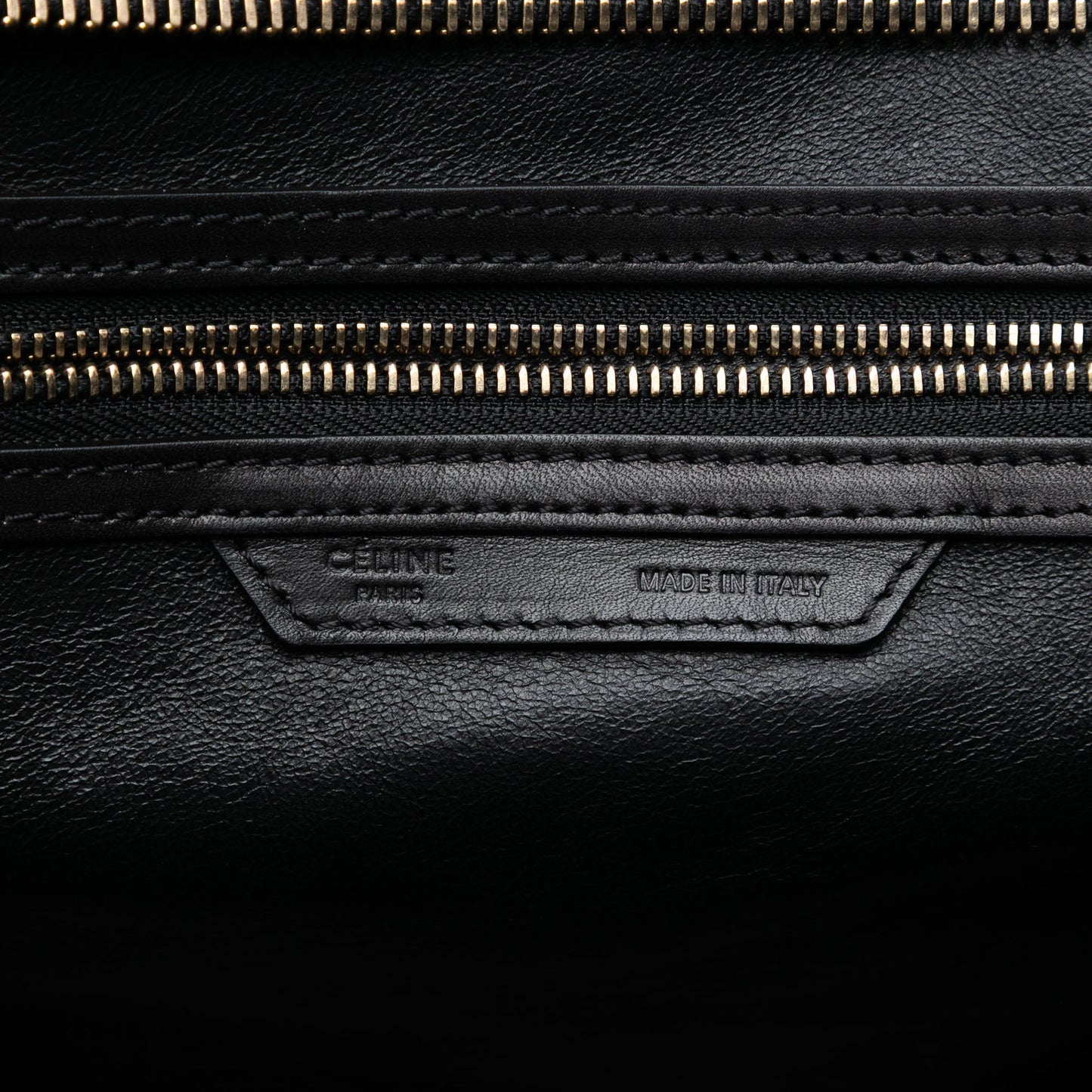 Mini Bicolor Canvas and Leather Luggage Tote