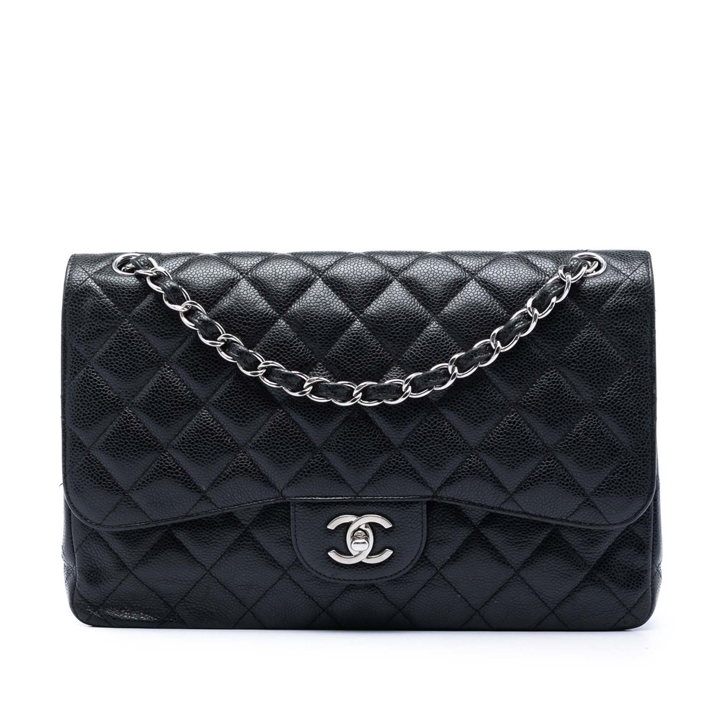 Chanel Jumbo Classic Caviar Double Flap