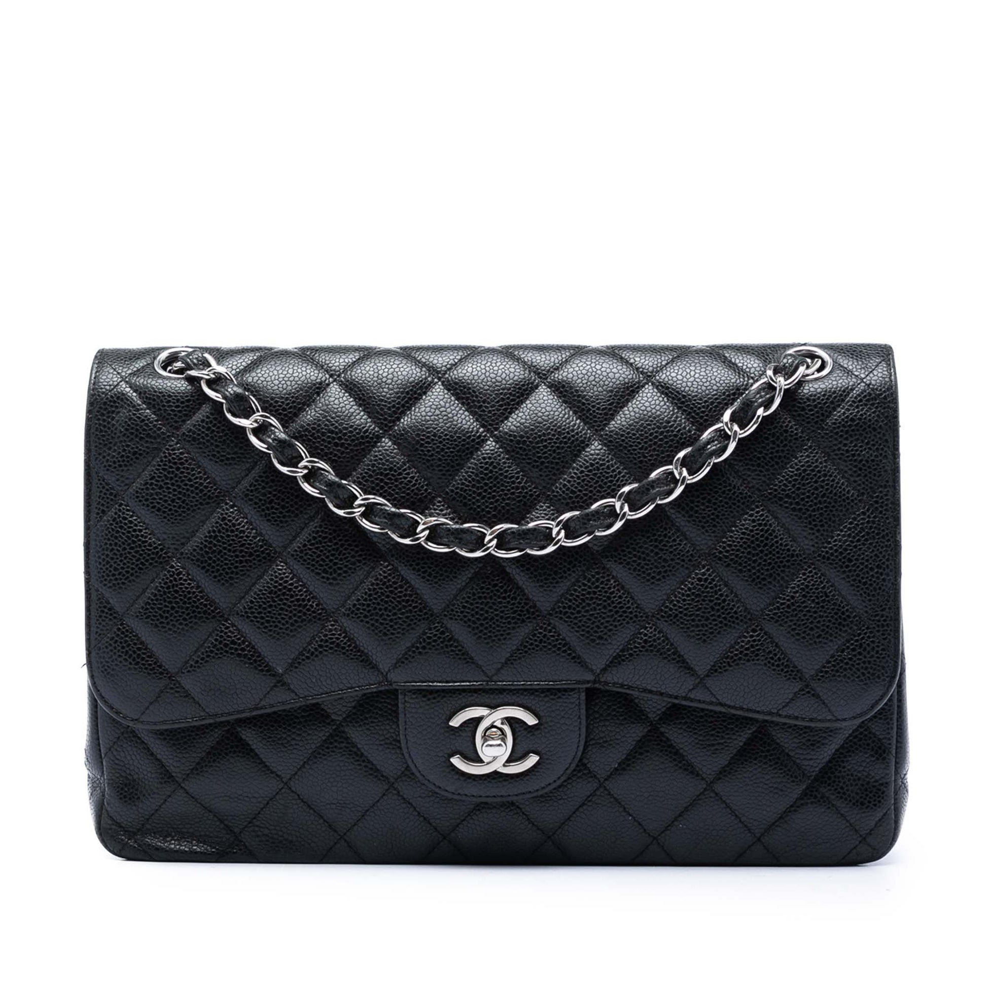 Chanel Jumbo Classic Caviar Double Flap