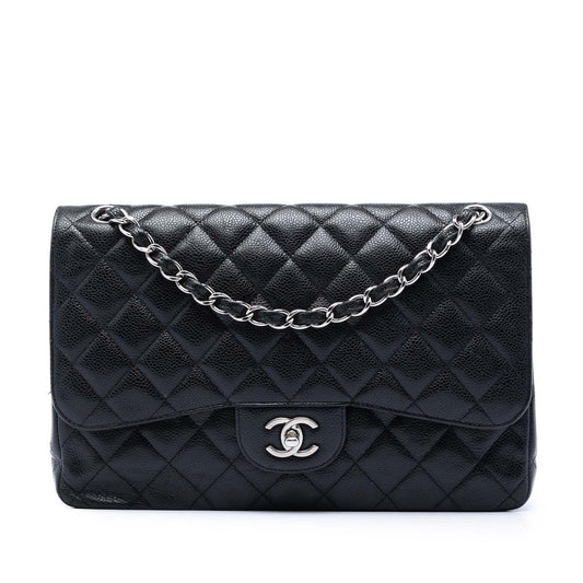 Chanel Jumbo Classic Caviar Double Flap
