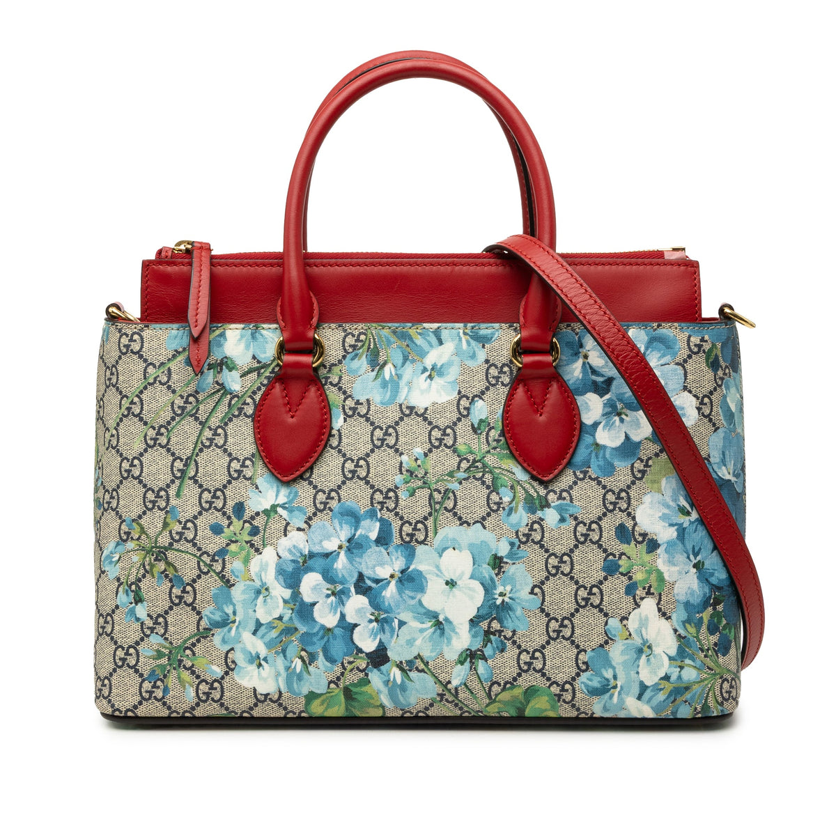 Gucci GG Supreme Blooms Linea A Satchel