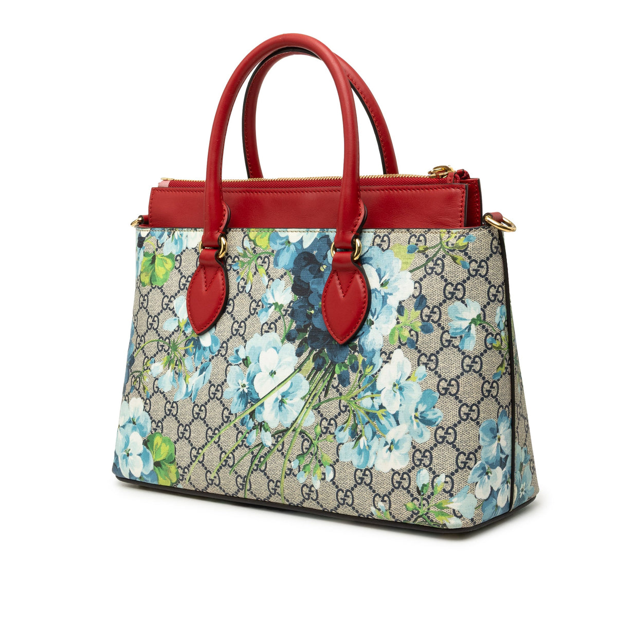 Gucci GG Supreme Blooms Linea A Satchel