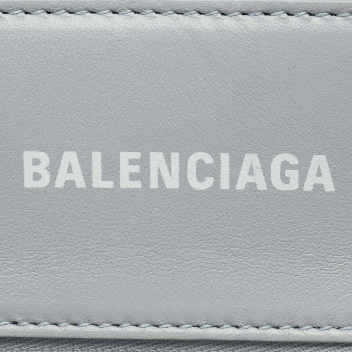Balenciaga Denim Bistro Basket Bag XS — Blue