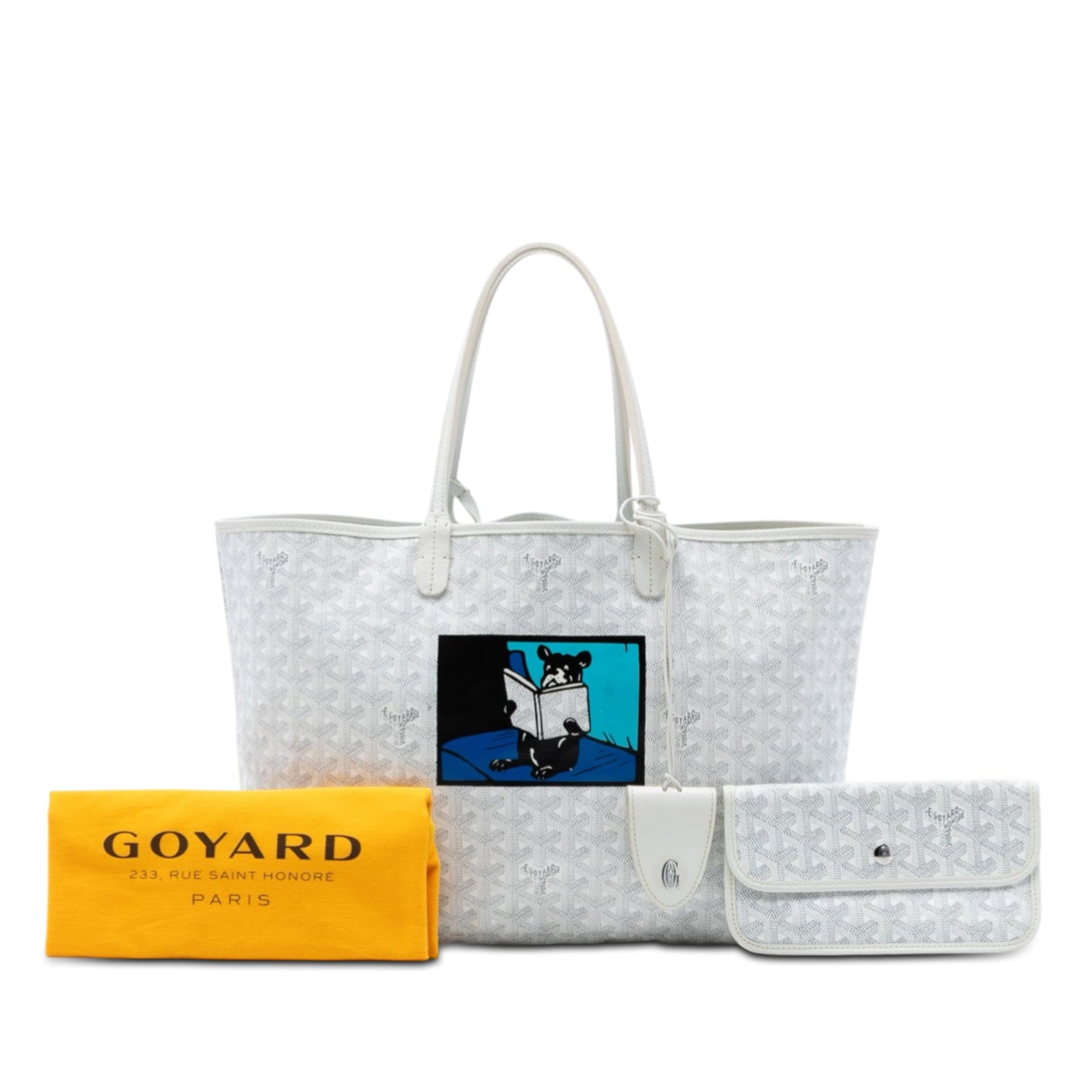 Goyard Goyardine French Bulldog Saint Louis PM