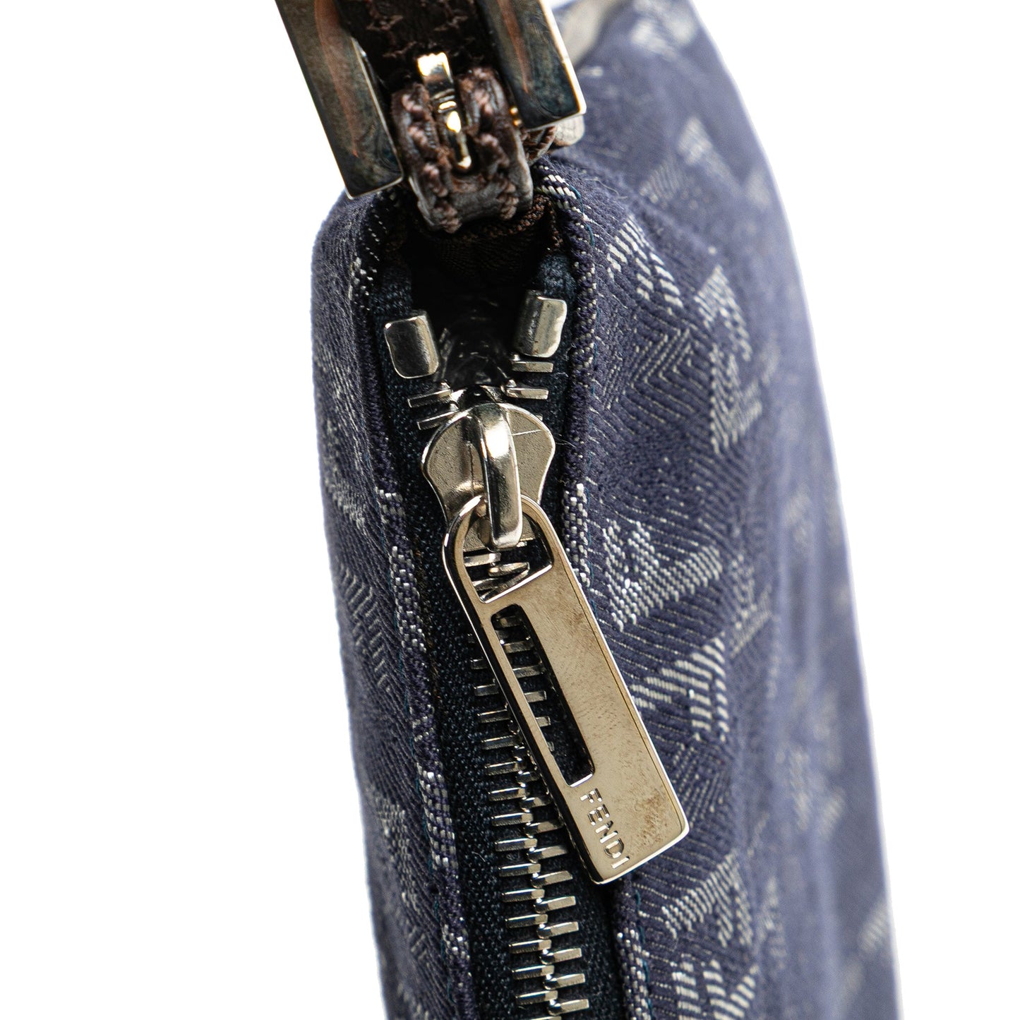 Fendi Zucchino Denim Crossbody