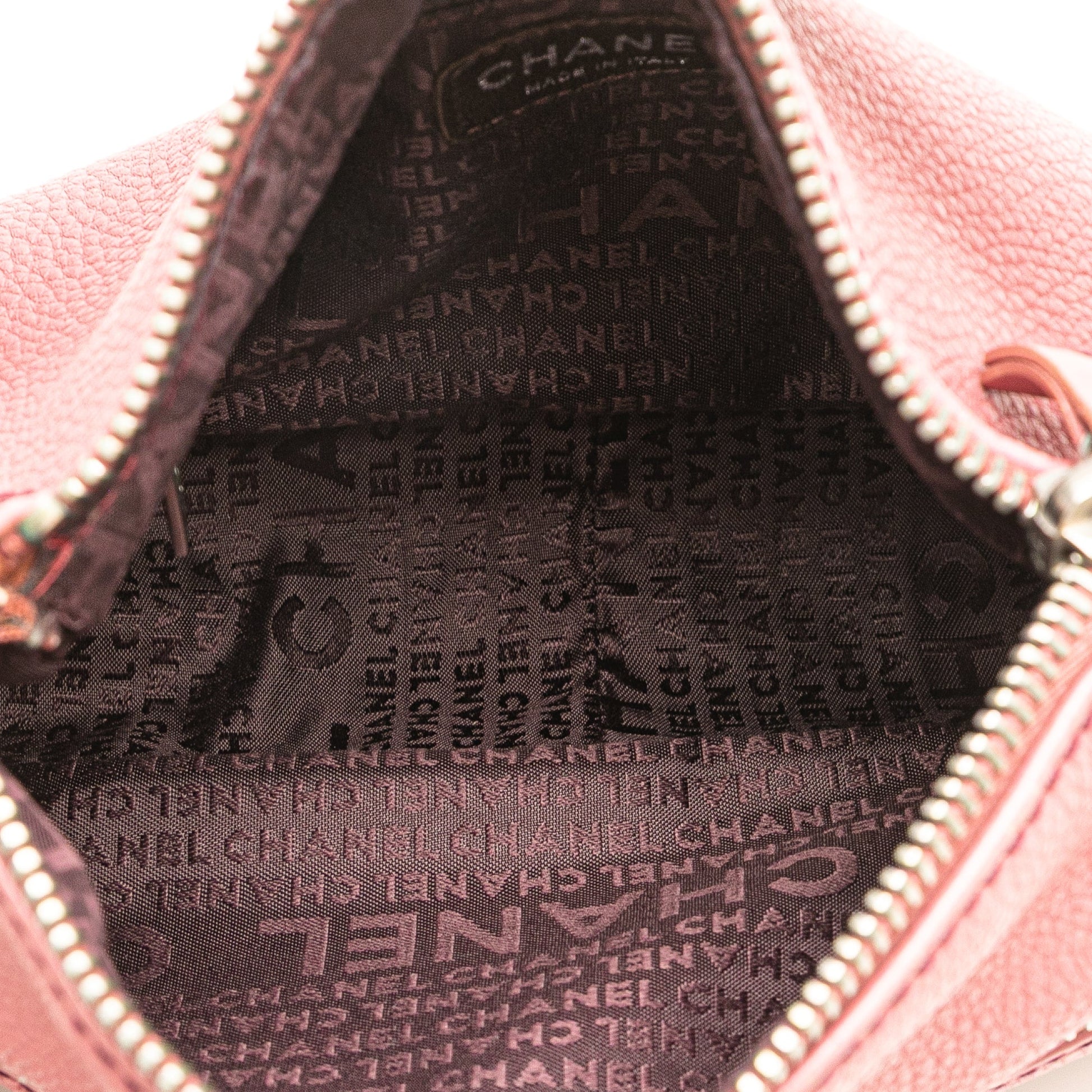 Chanel Calfskin LAX Front Pocket Shoulder Bag