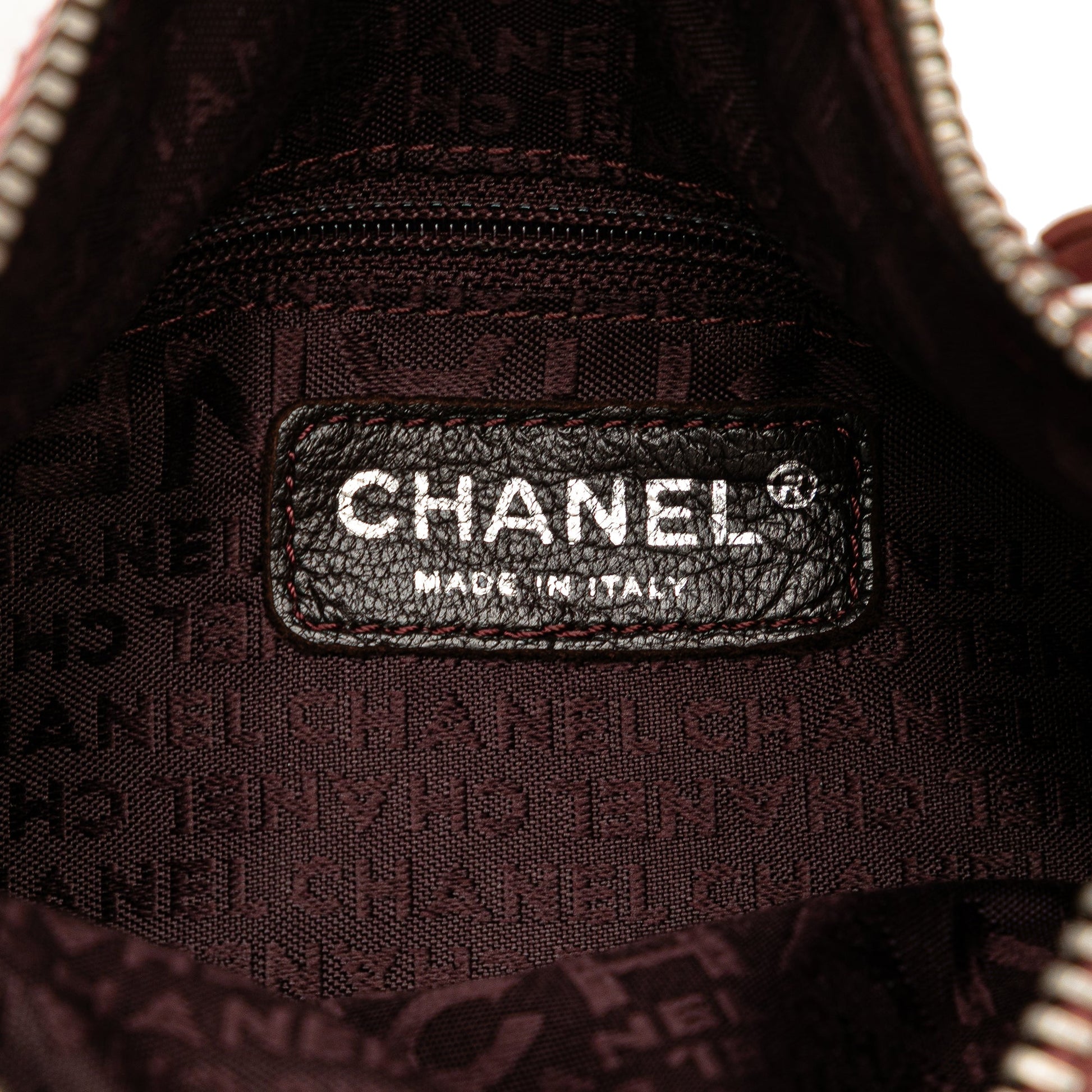 Chanel Calfskin LAX Front Pocket Shoulder Bag