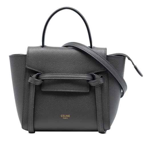 Celine Pico Grained Calfskin Belt Bag