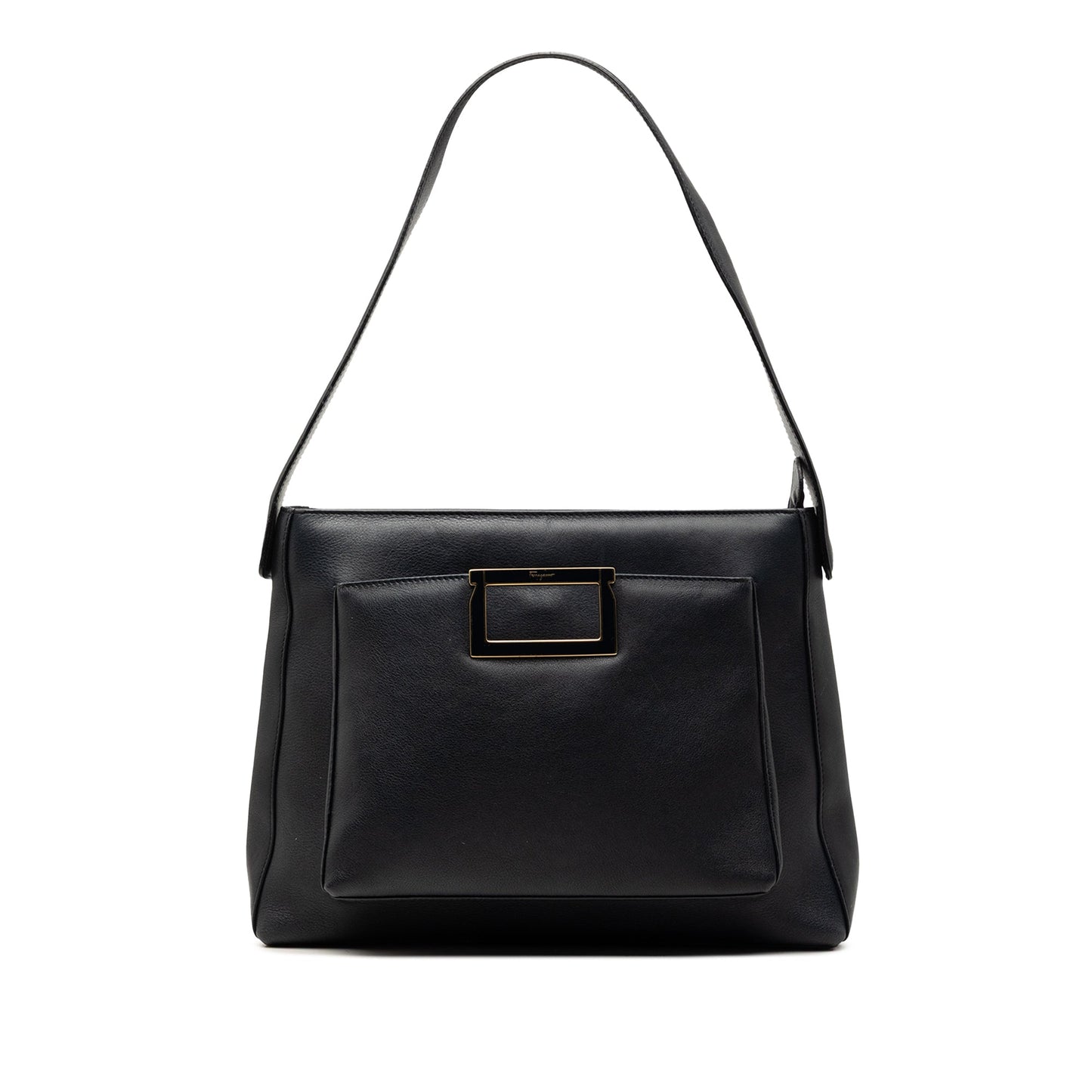 Ferragamo Leather Shoulder Bag