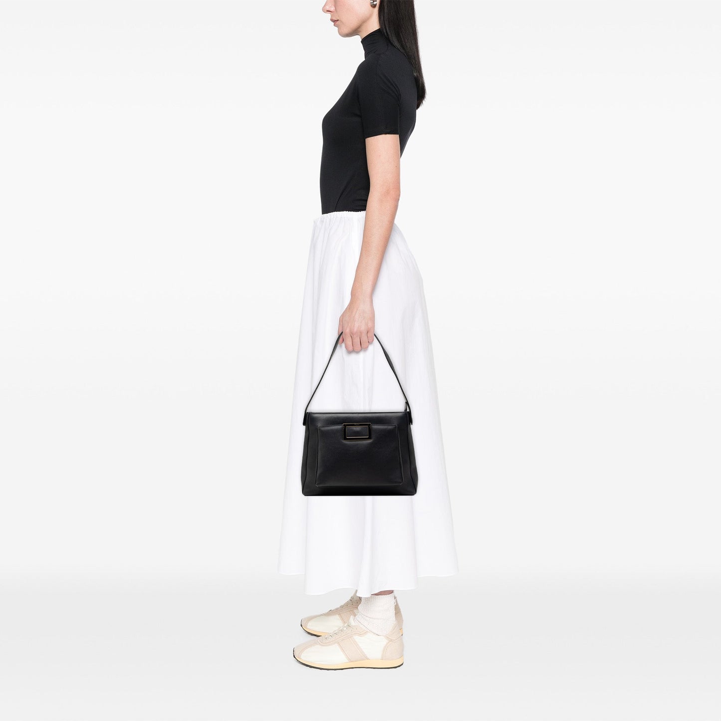Ferragamo Leather Shoulder Bag