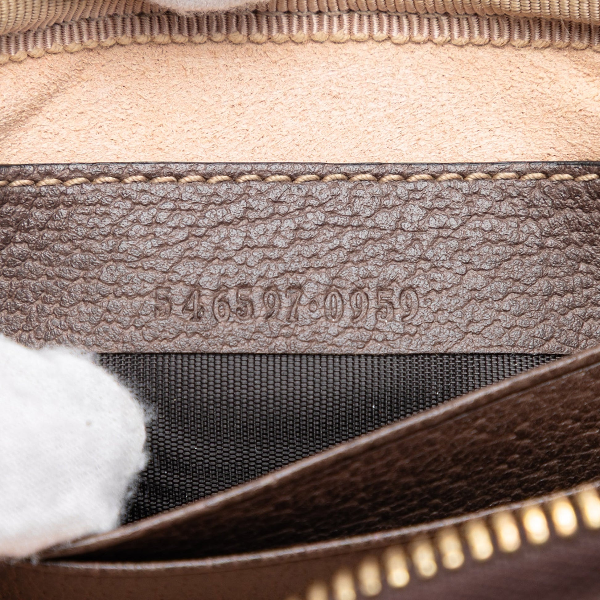 Gucci Mini GG Supreme Web Ophidia Triple Zip Crossbody
