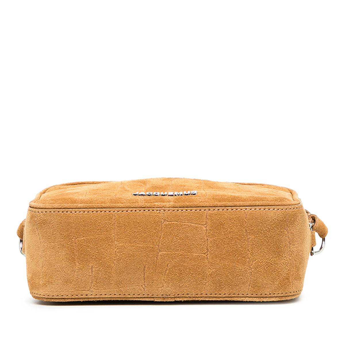 Jacquemus Croc Embossed Suede Le Baneto — Brown