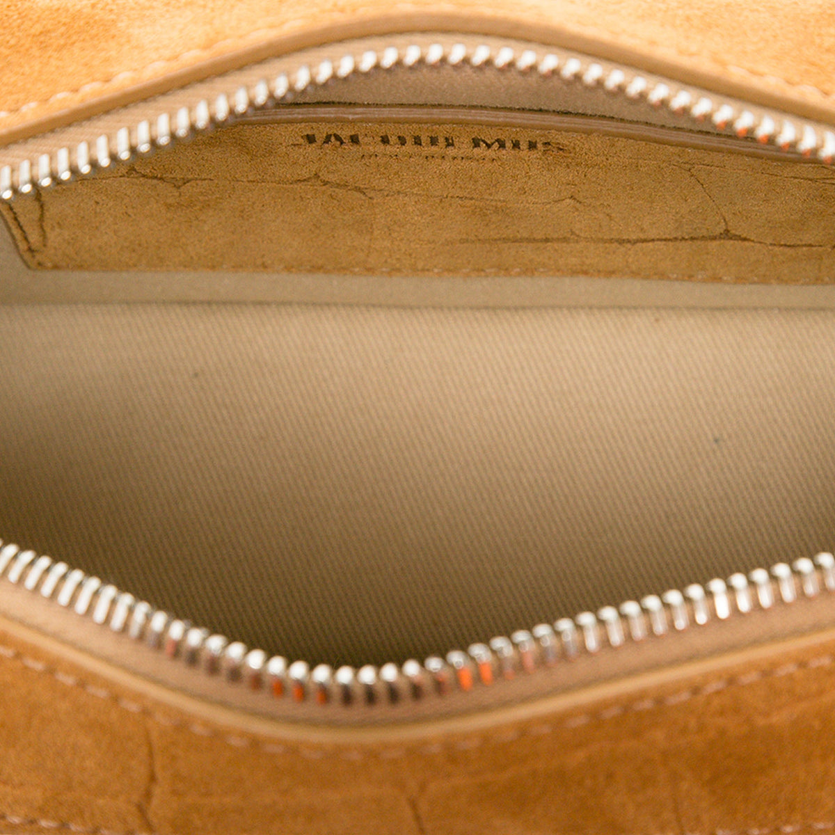 Jacquemus Croc Embossed Suede Le Baneto — Brown