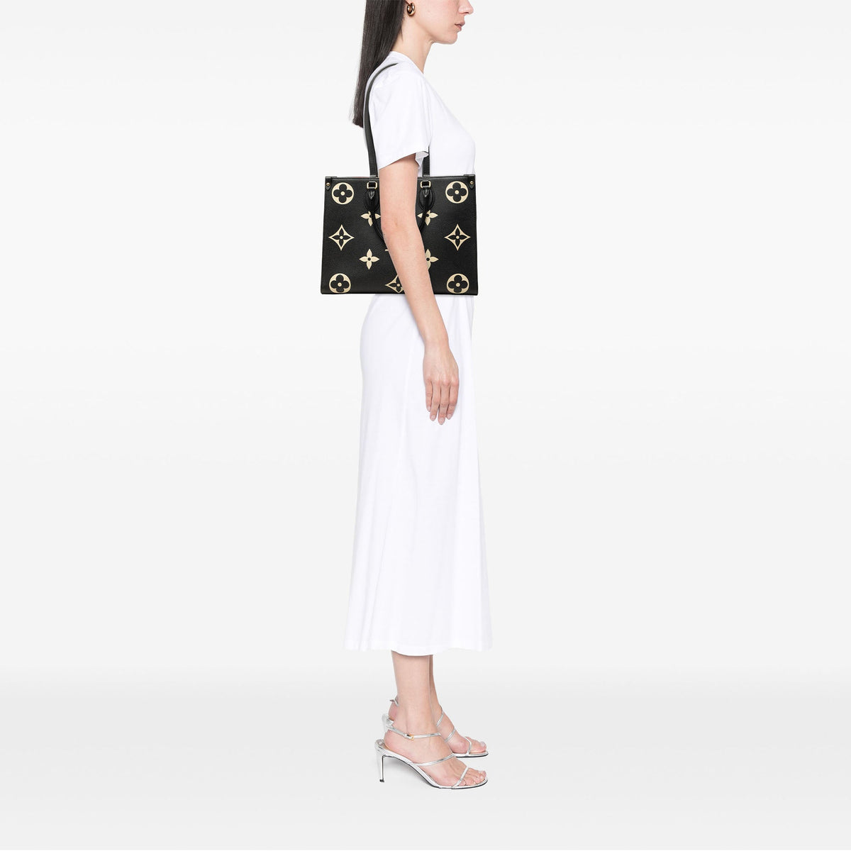 Louis Vuitton Bicolor Monogram Empreinte Giant Onthego MM