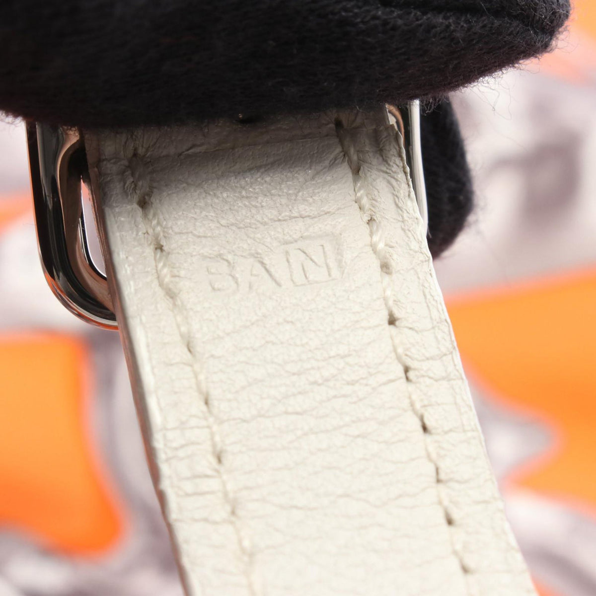 Hermès Silky City Shoulder Bag — Orange