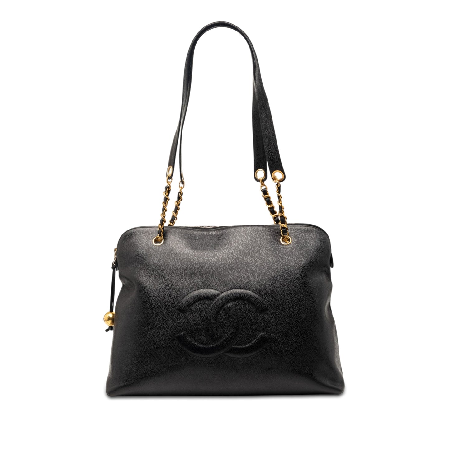 CC Caviar Shoulder Bag