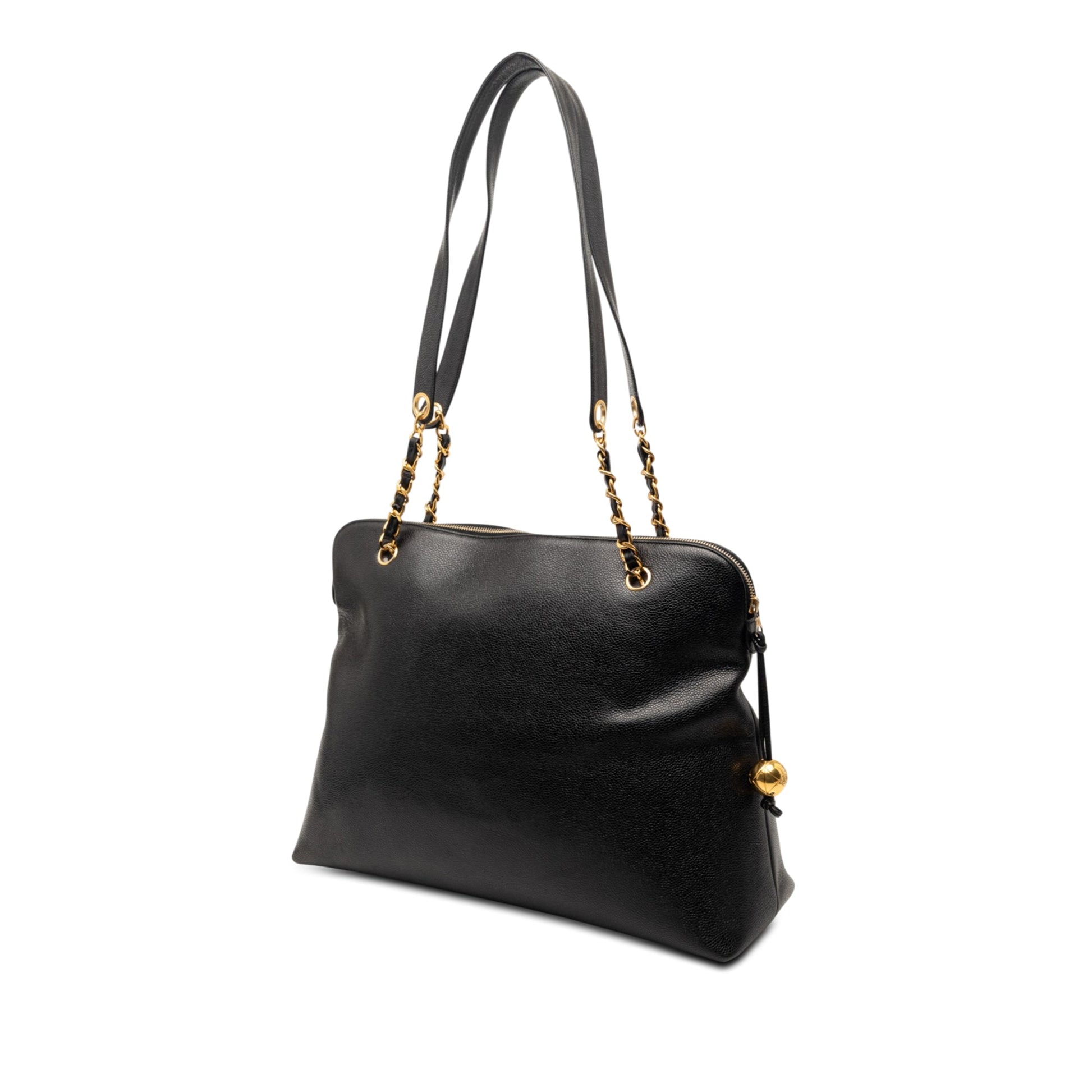 CC Caviar Shoulder Bag