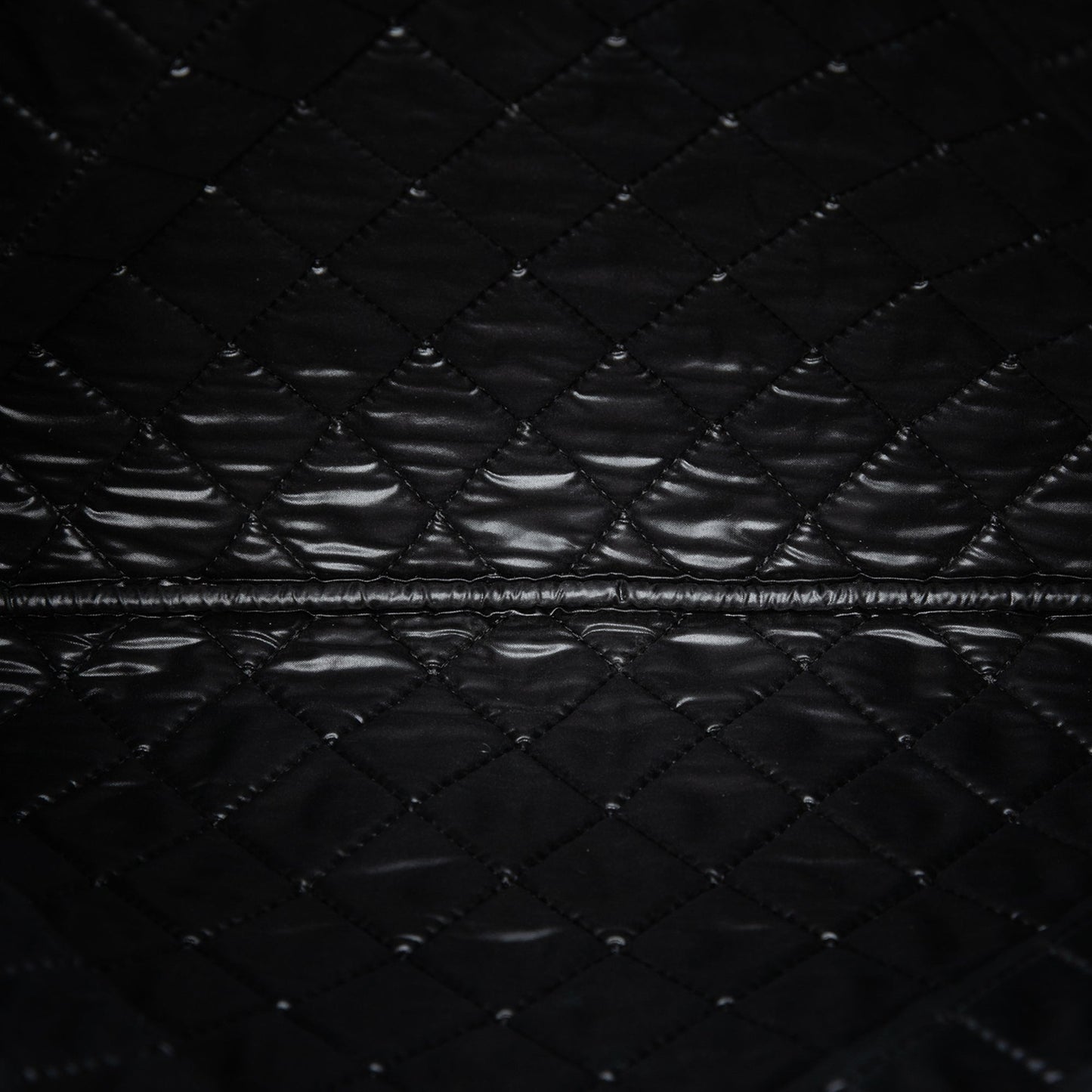 Chanel Large Quilted Lambskin Camellia O Case Clutch