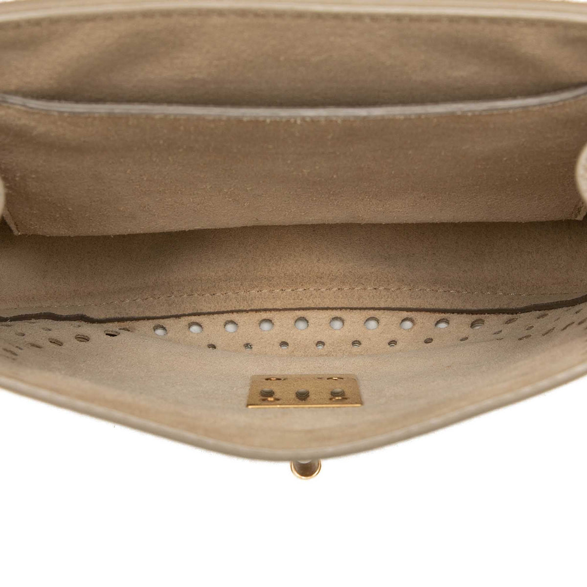 Chloé Small Perforated Leather Drew Crossbody