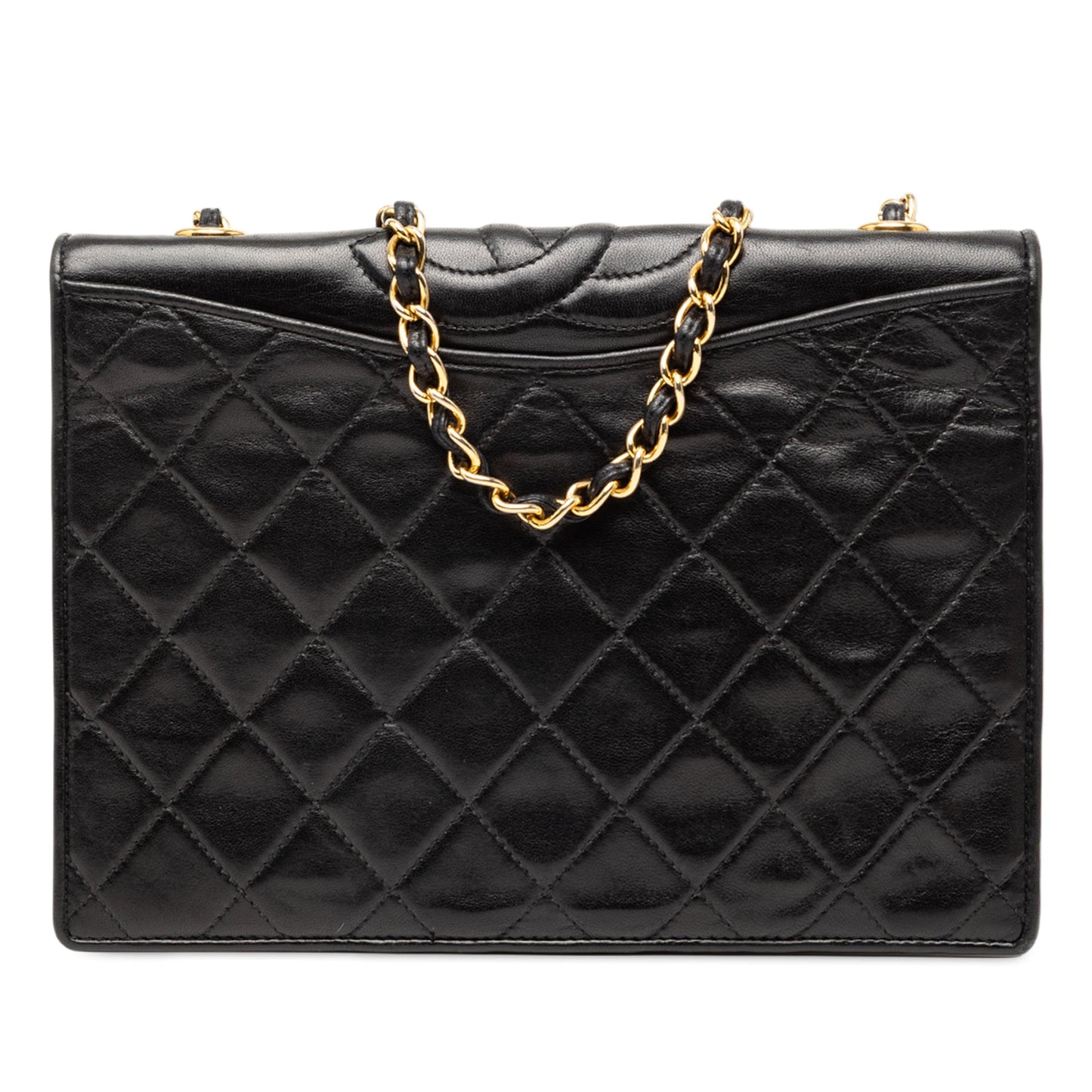 Chanel CC Quilted Lambskin Full Flap