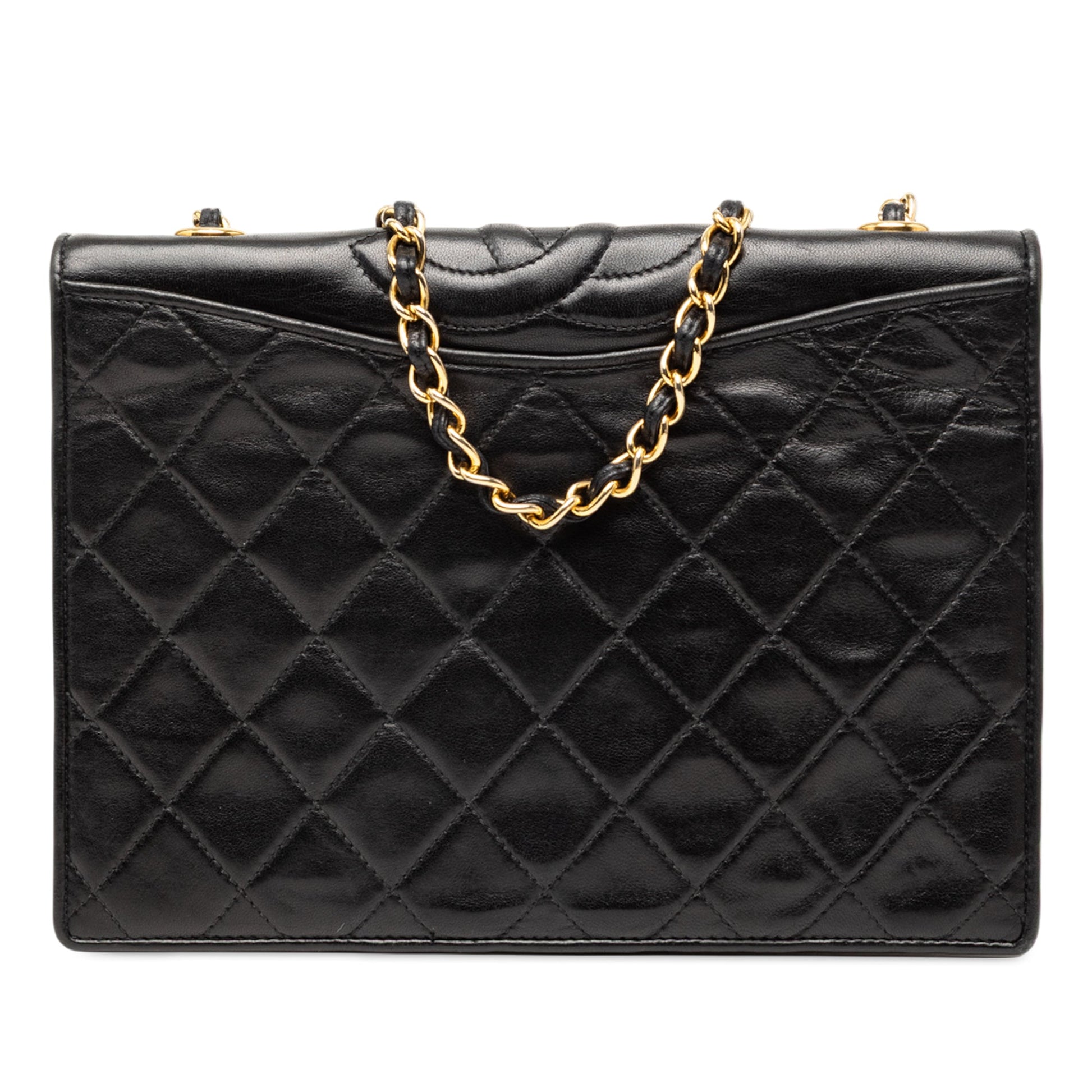Chanel CC Quilted Lambskin Full Flap